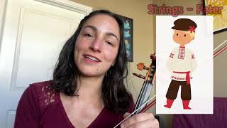 Peter and the Wolf - Violin Demonstration