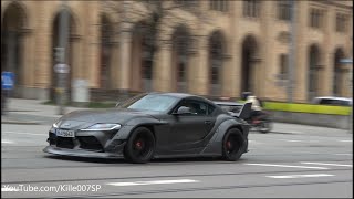 Carspotting in Munich (LBWalk Supra, TTRS,...) 1080p
