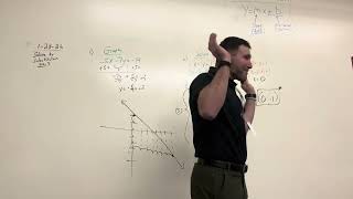 Algebra 1A Period 8: Solving by substituting Day 3