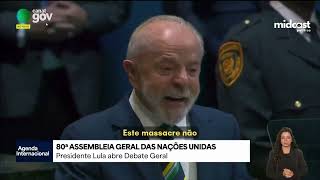 Lula emociona a ONU ao denunciar G3n0c1d10 em Gaza | Discurso histórico
