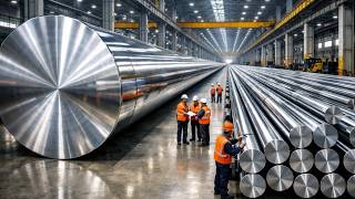 How Hard Chrome Plated Bars Are Made | Production Process & Mega Engineering Factory Compilation