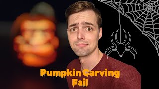 Nick Smith Carves Frankenstein Pumpkin