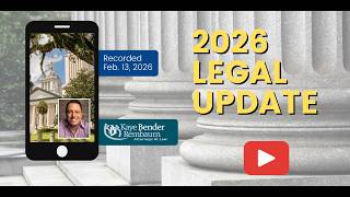 Legal Update 2026 & Condo Board Member Legal Update