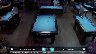 BECK ROGERSSON vs DAVE WILKS - HIDDEN POCKET - TABLE 9 | EvoSports