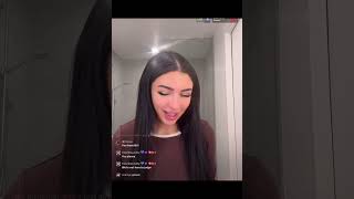 Lina Sara Sunday TikTok live video new vlog