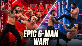 Watch This EPIC Match Roman Reigns & The Usos vs Team Vision FULL Highlights