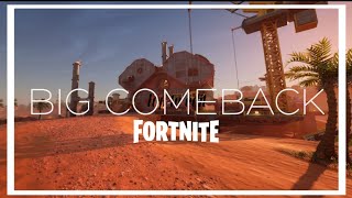BIG COMEBACK - My first Fortnite video in what seems like forever!!!