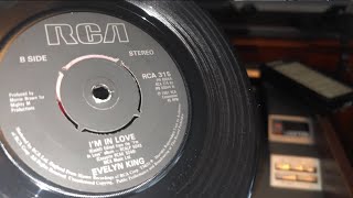 I'm In Love ~ Evelyn King ~ 1982 RCA 45rpm Vinyl ~ 1984 Amstrad TS99 Linear Turntable
