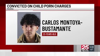 Man convicted on child porn charges by Peoria County jury