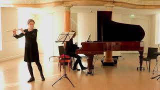 Elena Krivorotova (fluit) & Artemy Sokolovsky (piano)
