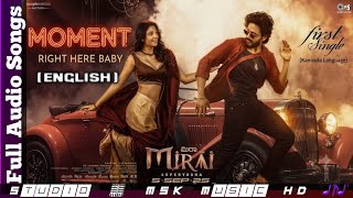 Moment Right Here Baby ( English ) Full Songs | Teja Sajja | Ritika Nayak | Armaan Malik | Karthik G