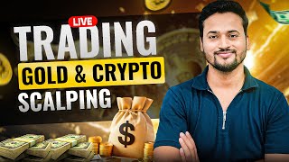 Live Crypto And Gold Scalping Trading  | 14 Mar 2026 #cryptoscalping #xauusdlive