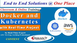 Docker and Kubernetes Workshop | Content | Online Training | Sriman IT