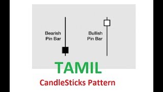 கேன்டில்  ஸ்டிக் பேட்டர்ன்  - Bearish and Bullish  Pinbar - Tamil