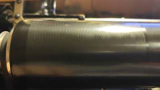 Color photograph (SSTV) on Edison wax cylinder