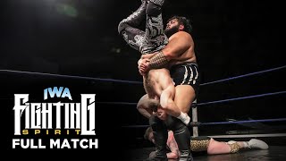 FULL MATCH: Matt Cross vs. Bronson Reed (Jonah Rock) vs. Alex Titan - IWA Heavyweight Championship