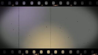 Old film effect with border