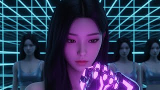 홀그램과 로봇 세상속에서 발견된 심장박동은(kpop)#AIMUSICVIDEO#AIMUSIC 