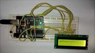 AVR(atmega328p) Library for LCD JHD162A