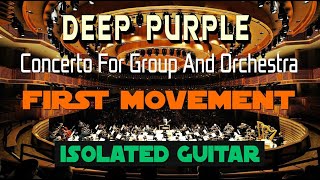 Deep Purple - Concerto for Group and Orchestra (First Movement) - Isolated Guitar