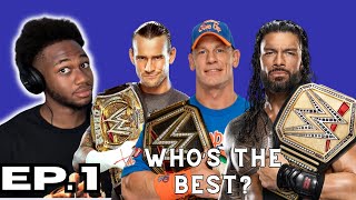 We Ranked The Best WWE Champions of The Last 15 Years! | Rated M Podcast (Ep. 1)