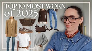 MY MOST WORN ITEMS OF 2025 FROM MY CAPSULE WARDROBE | 2025 WARDROBE RECAP | My Highstreet Favourites