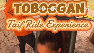 TOBOGGAN ADVENTURE | TAIF RIDE EXPERIENCE SAUDI 🇸🇦