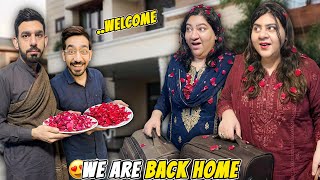 Hum Ghar Wapis Aa Gaye 😍 | Itna Warm Welcome 🤗 | Amara With Life