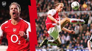 EVERY Dennis Bergkamp Goal For Arsenal | Premier League
