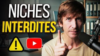 WARNING: These YouTube niches are now prohibited.