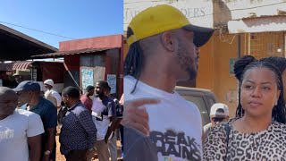 Bebe Cool and Wife Zuena Kirema with Dota Beata Ssali voted for Museveni 
