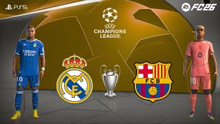 FC 26 - Real Madrid vs Barcelona. Ft. Mbappe, Yamal, | UCL Final 2026 El Clasico Full Match!