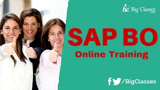 SAP BO Online Training | SAP BO 4.1 Training Videos