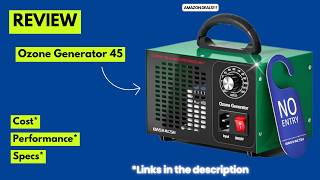 Ozone Generator 45,000mg/h Review | Industrial O3 Deodorizer for 2500 Sq.Ft – Powerful Air Purifier