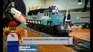 Installing a Blunami Decoder in a LEGO locomotive