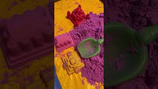 Highlight 57:45 - 1:02:45 from Hazel S. Channel is live! LETS PLAY KINETIC SAND #livestream #playing