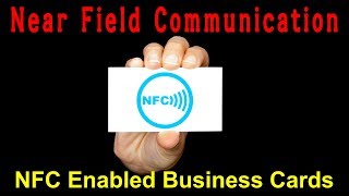 NFC enabled Business Cards - Use Cases