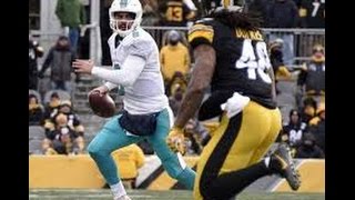 Matt Moore Blasted By Steelers Bud Dupree HD