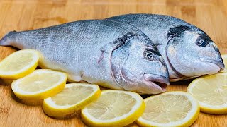 Baked Fish / Dorada Recipes with Lemon Butter Sauce