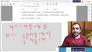 Ca Foundation I Maths Stats Mock Test1 Solution 1 I by CA  Chinmaya Hegde