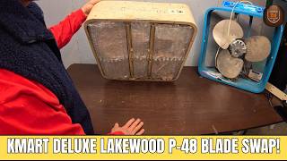 Kmart Deluxe (Lakewood P-48) Box Fan I Replacement Metal Blades Unboxing: Fan Community Kindness