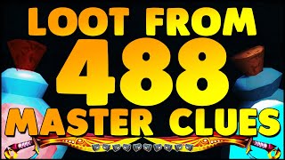 RS3 | Loot From 488 Master Clues