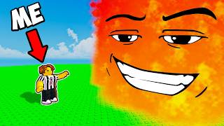 How I Grew THE BIGGEST FIRE in Roblox...