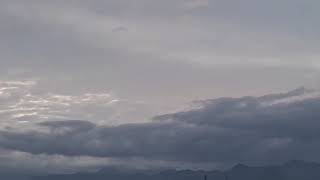 Last Sunset of 2024 Before New Year 2025