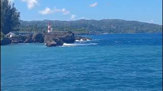 Lighthouse scenery! Ocean #asmr  #beautiful #portantoniojamaica  #nature #love