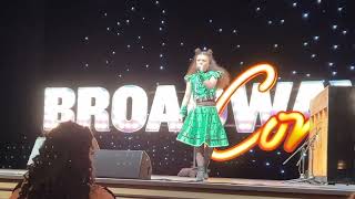 Me performing Don’t Lose Your Head at the Broadwaycon lip synch contest