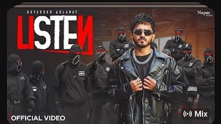 Mix - Listen (Official Video) | Devender Ahlawat | New Haryanvi Song 2026 | Haryanvi Hit Song