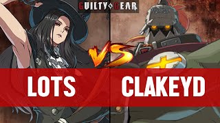 【GGST】LOTS(TESTAMENT) vs CLAKEYD(POTEMKIN) ▰ Guilty Gear Strive | High Level Gameplay