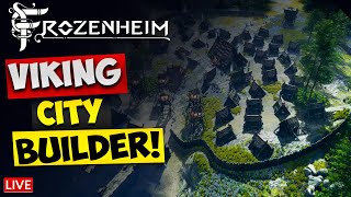 🔴 LIVE - Frozenheim Viking City Builder!