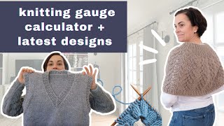 My Handy Gauge Tool, Latest Designs + Knitting Course? | Knitting Podcast Ep. 8